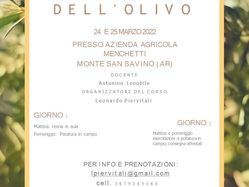 ISCRIZIONI PER IL CORSO DI&nbsp;POTATURA!